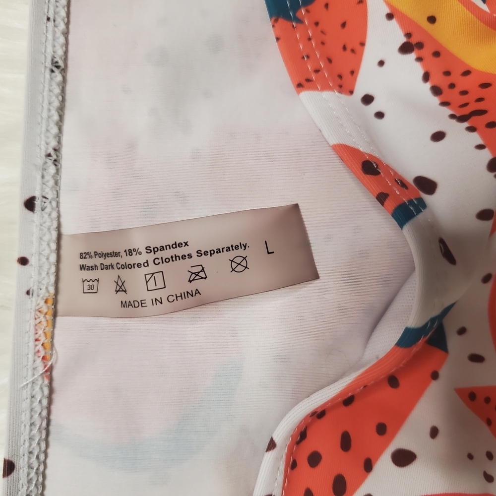 Colorful Fruit Pattern Bikini Set - Picture 4 of 4